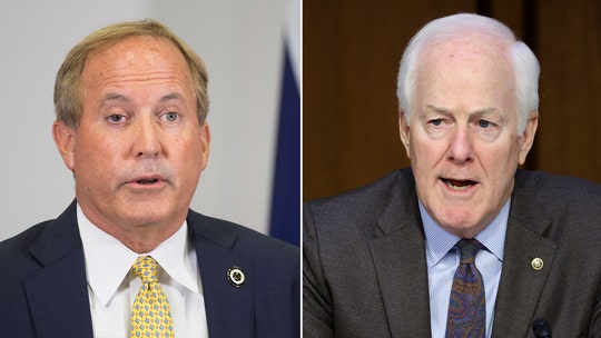 Texas AG Paxton teases primary challenge to Cornyn as senator announces leadership bid