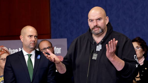 Fetterman unafraid to oppose his party in Democrat-controlled Senate