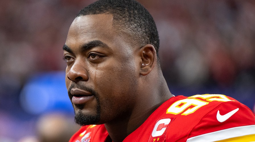 Chiefs' Chris Jones warned teammate he'd get emotional during Super Bowl  national anthem | Fox News