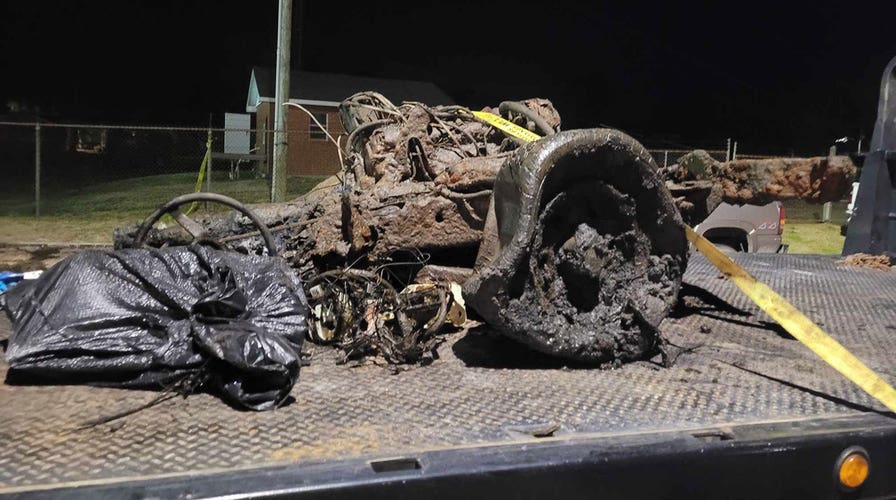 Car found in North Carolina creek with human remains may hold answers