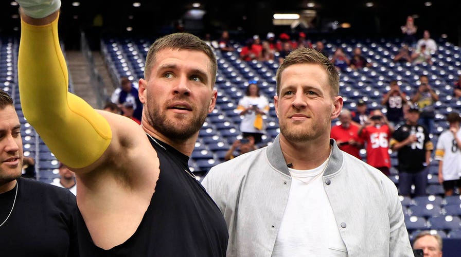 JJ WATT TJ WATTジャージセット T.J. Watt reveals recruiting tactic to lure brother J.J. out of