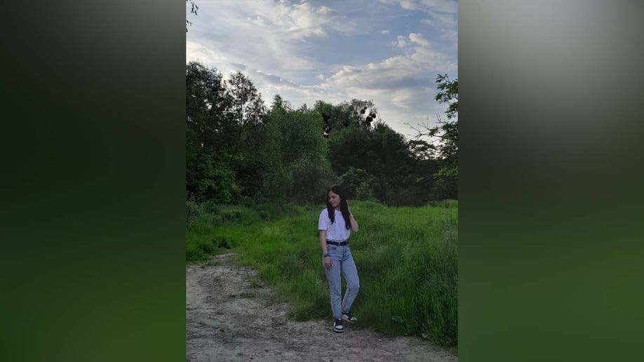 19-year-old Ksenia was kidnapped from their home in Kharkiv by Russian troops