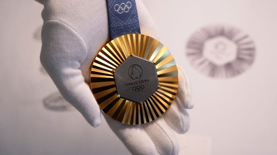 Medals for the 2024 Paris Olympics are made from Eiffel Tower pieces