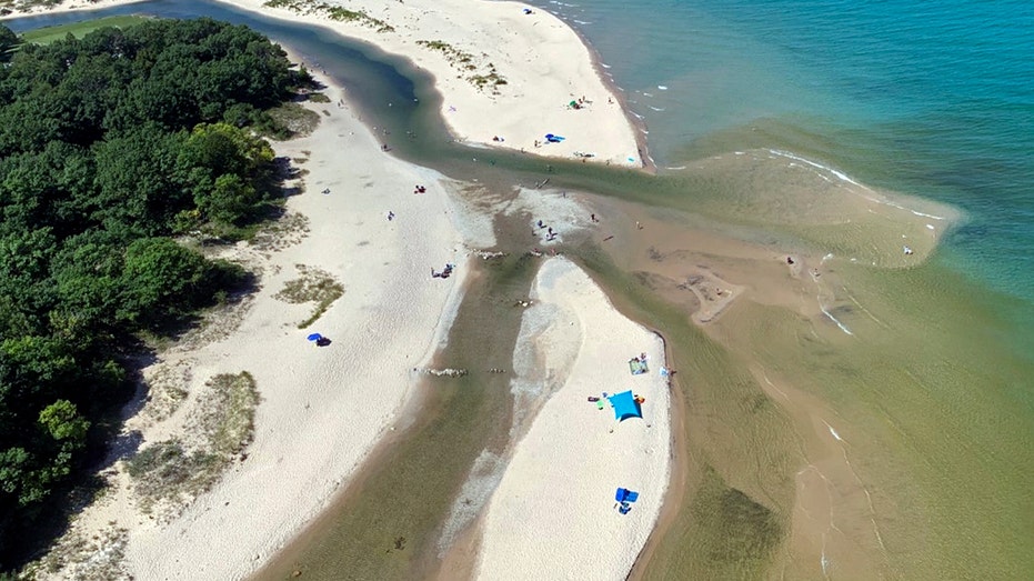 Man who diverted national park river for Lake Michigan boat access guilty of 2 misdemeanors