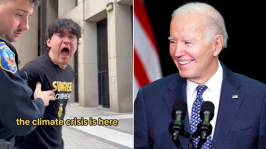 Climate activists arrested after shutting down Biden campaign HQ: ‘That’s bulls—‘
