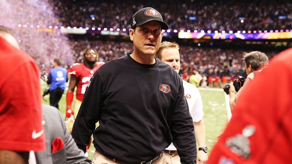 Former 49ers coach Jim Harbaugh admits Super Bowl loss still ‘haunts’ him but ‘motivates’ him every day