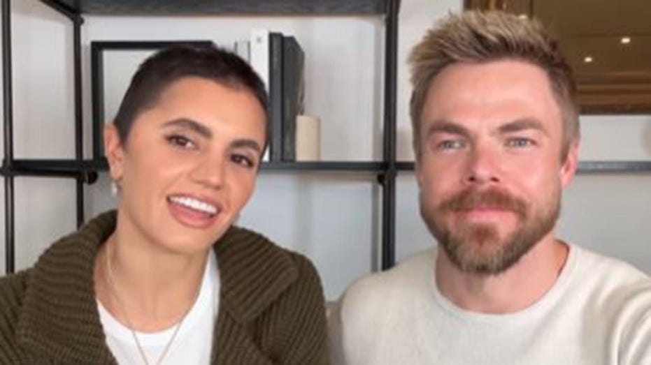 Derek Hough’s wife Hayley Erbert shows skull surgery scar for first time in emotional video detailing recovery
