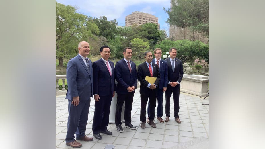 Bipartisan delegation of US lawmakers touch down in Taiwan for surprise visit