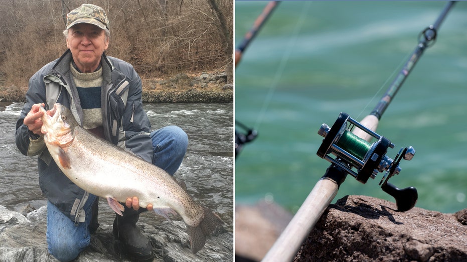 Maryland fisherman shatters state record after reeling in massive rainbow trout: 'Feels good'