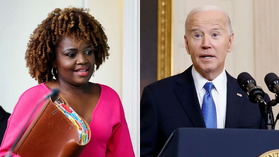 Karine Jean-Pierre praises Biden's decision to exit 2024 race as 'selfless act'