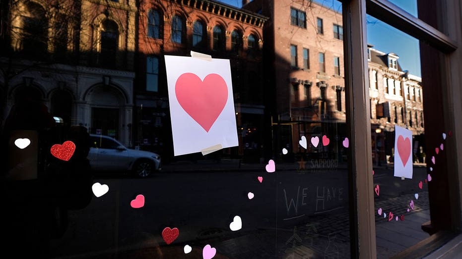 Portland, Maine, residents uphold legacy of late Valentine's Day Bandit by continuing paper hearts tradition