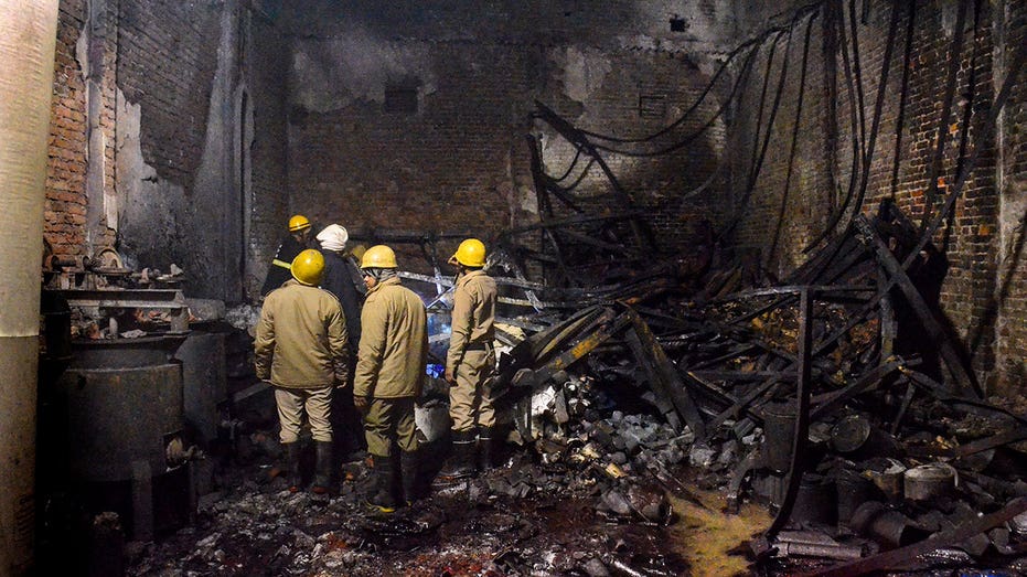 11 dead, 4 injured in India's capital after massive fire at paint factory