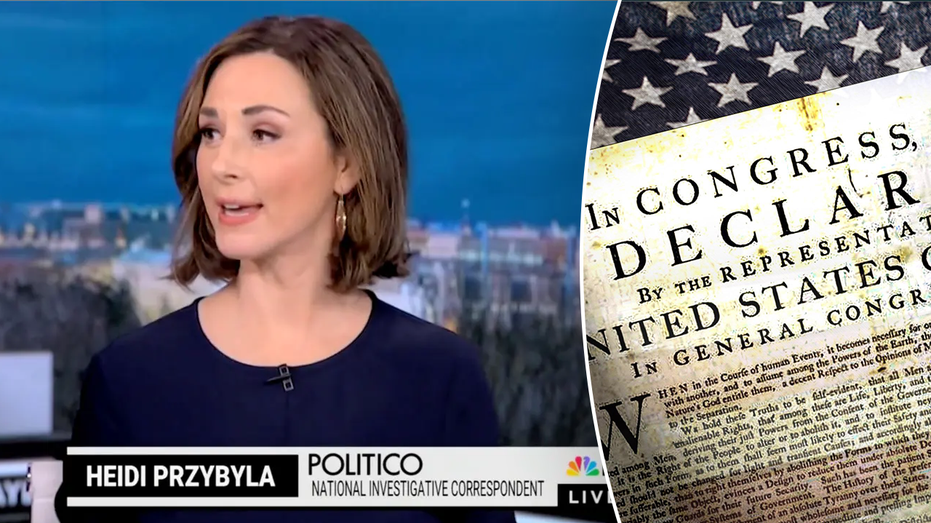 Reporter lashes out after blowback for claiming 'Christian nationalists' believe rights 'come from God'