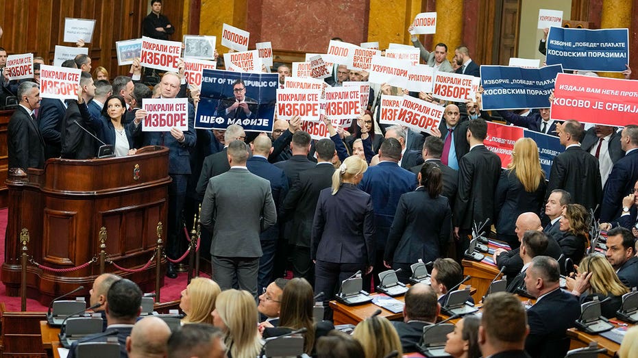 European Union lawmakers demand probe into alleged vote fraud allegations in Serbia