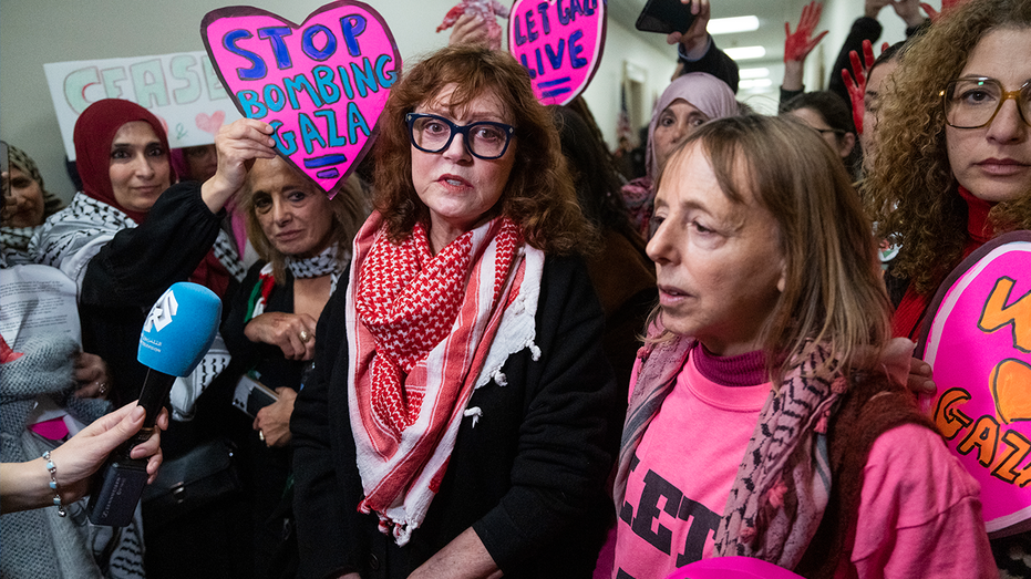 Susan Sarandon calls for ‘permanent ceasefire’ in the halls of Congress: ‘This is a genocide’