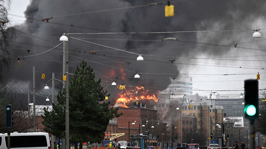 1 missing, 16 injured as firefighters struggle to put out fire at popular Swedish theme park