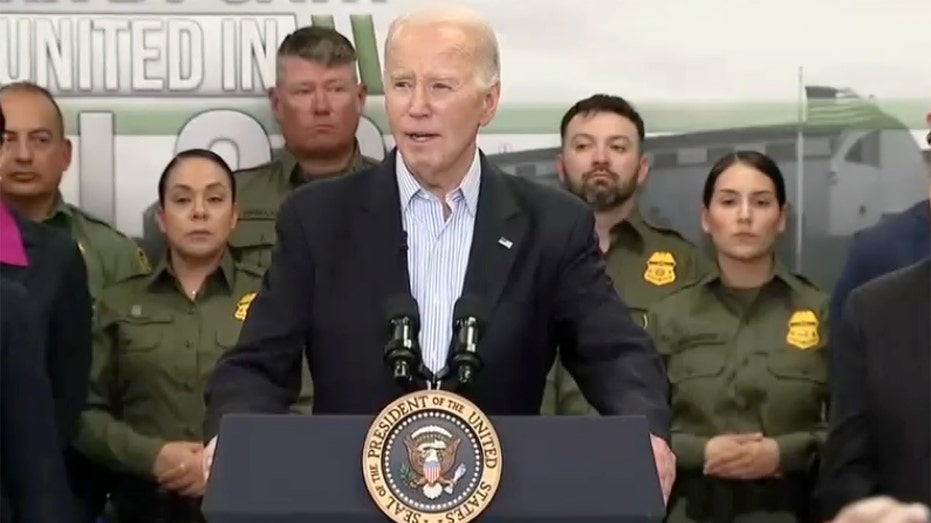 Biden, during visit to overwhelmed border, urges Republicans to back Senate bill: 'Time to act'