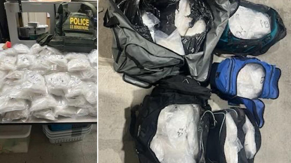 Mexican national arrested for smuggling duffel bags full of meth in California, Border Patrol say