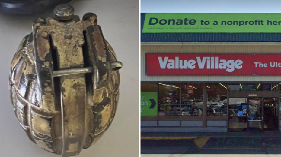 <div></noscript>Odd thrift store donation found to be a WWII-era grenade, prompts evacuations: 'A rarity'</div>