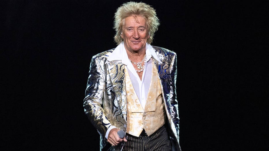 Rod Stewart celebrates son’s wedding with all 8 children