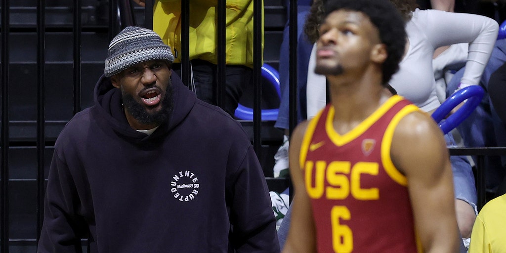 LeBron James says watching son, Bronny, play at USC gives him 'anxiety'