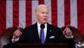 US President Joe Biden, during a State of the Union address at the US Capitol in Washington, DC, US, on Thursday, March 7, 2024.