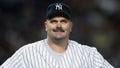 New York Yankees' starter David Wells is all smiles as he faces the Baltimore Orioles at Yankee Stadium.