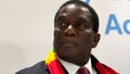Zimbabwean President Emmerson Mnangagwa attends a session at the Africa Pavilion at the COP27 U.N. Climate Summit, Nov. 7, 2022, in Sharm el-Sheikh, Egypt.