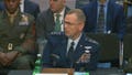 Gen. Greg Guillot testifies before a Senate committee about the number of drone incursions documented at the U.S.-Mexico border.