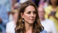 LONDON, ENGLAND - JULY 14: Catherine Duchess of Cambridge looks on after the Men's Singles final between Novak Djokovic of Serbia and Roger Federer of Switzerland during Day thirteen of The Championships - Wimbledon 2019 at All England Lawn Tennis and Croquet Club on July 14, 2019 in London, England. (Photo by Andy Cheung/Getty Images)