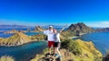 The Martins visited Padar Island in Indonesia as one of their roughly 90 stops so far.