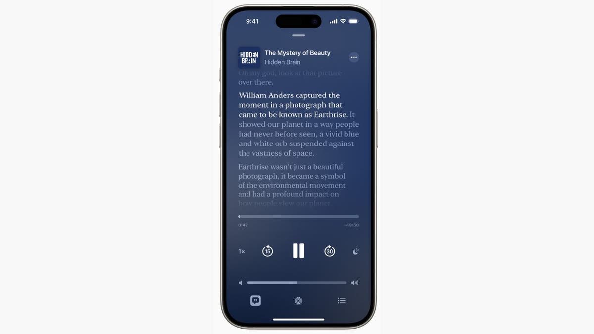 iOS 17.4 führt die Transkriptionsfunktion für Apple Podcasts ein