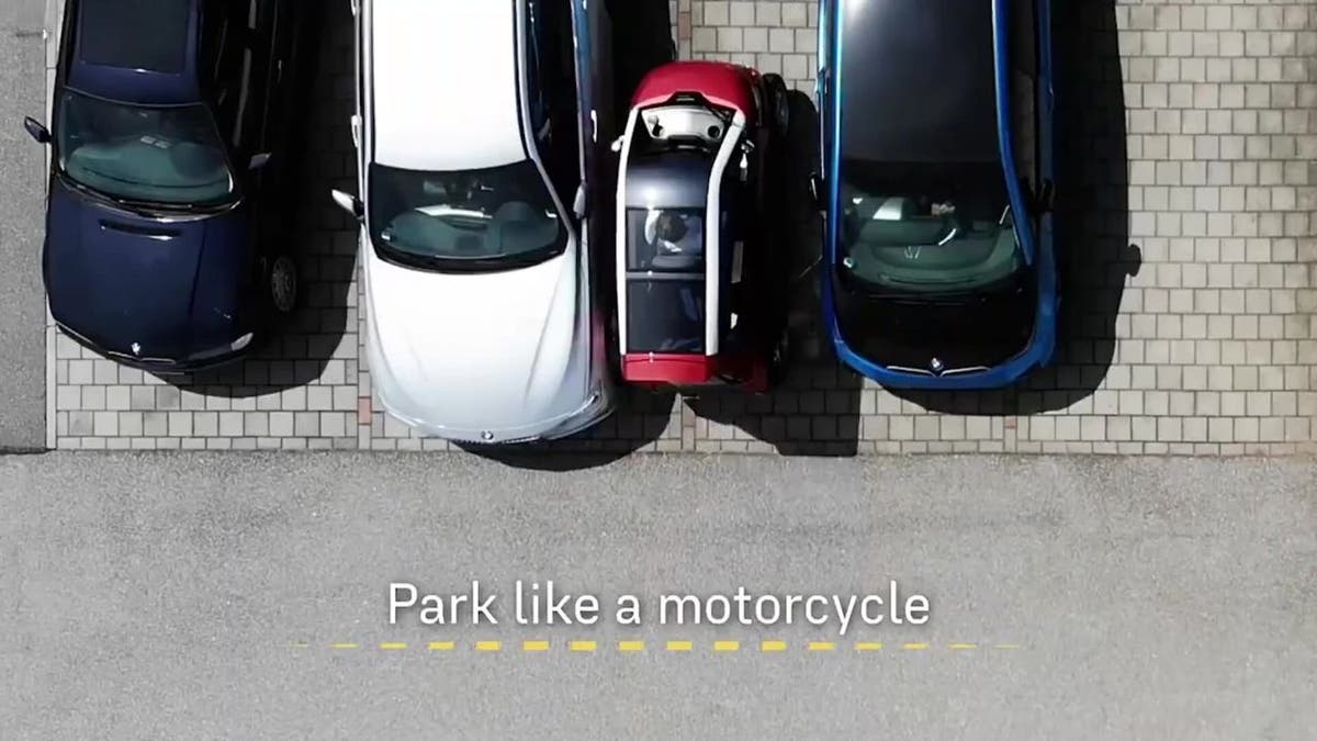 Get ready for a foldable electric car that makes parking a breeze