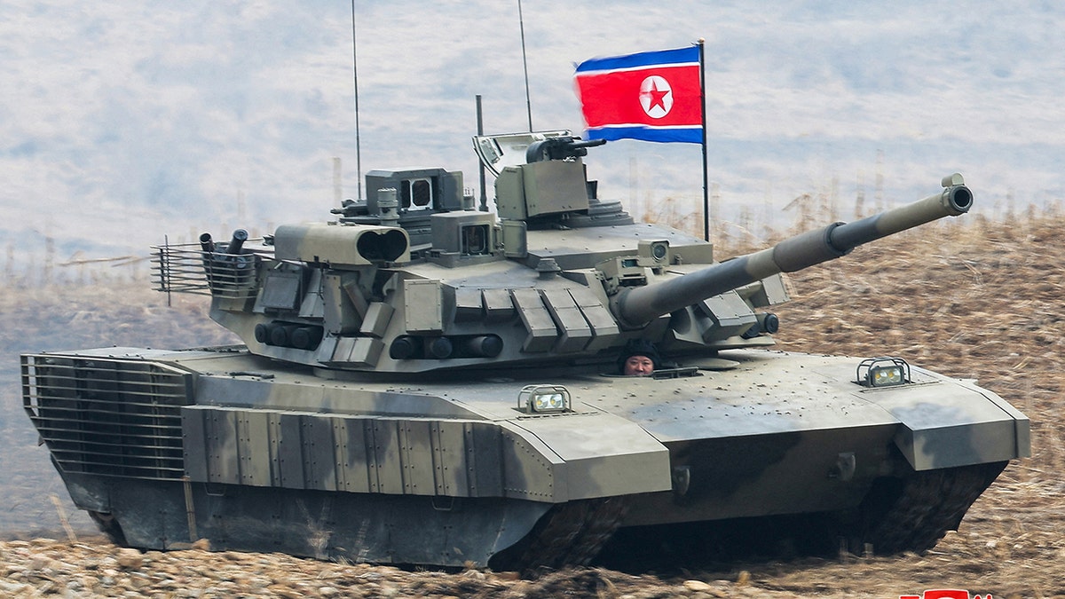 A photo of a tank