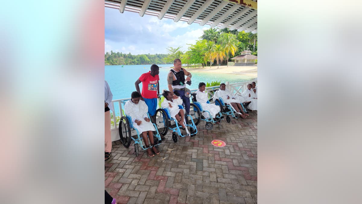Disabled Haitian Children