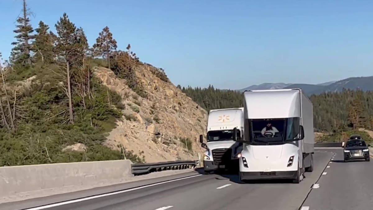 Tesla Semi on the road