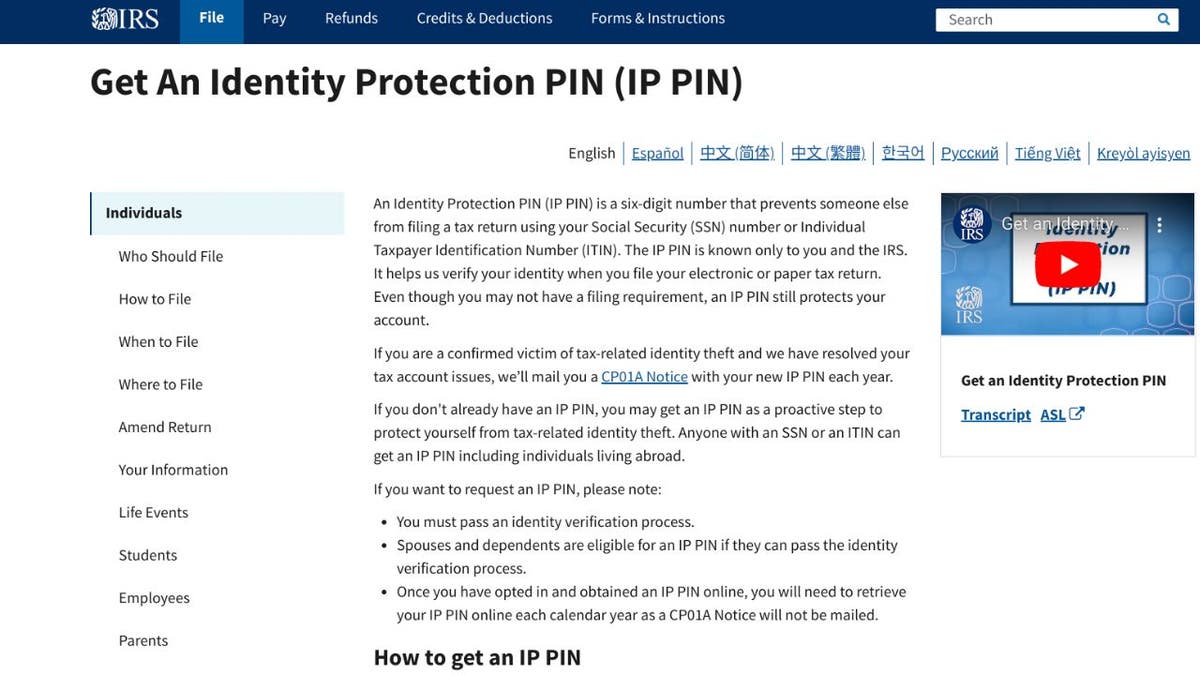 Why you need an Identity Protection PIN this tax season