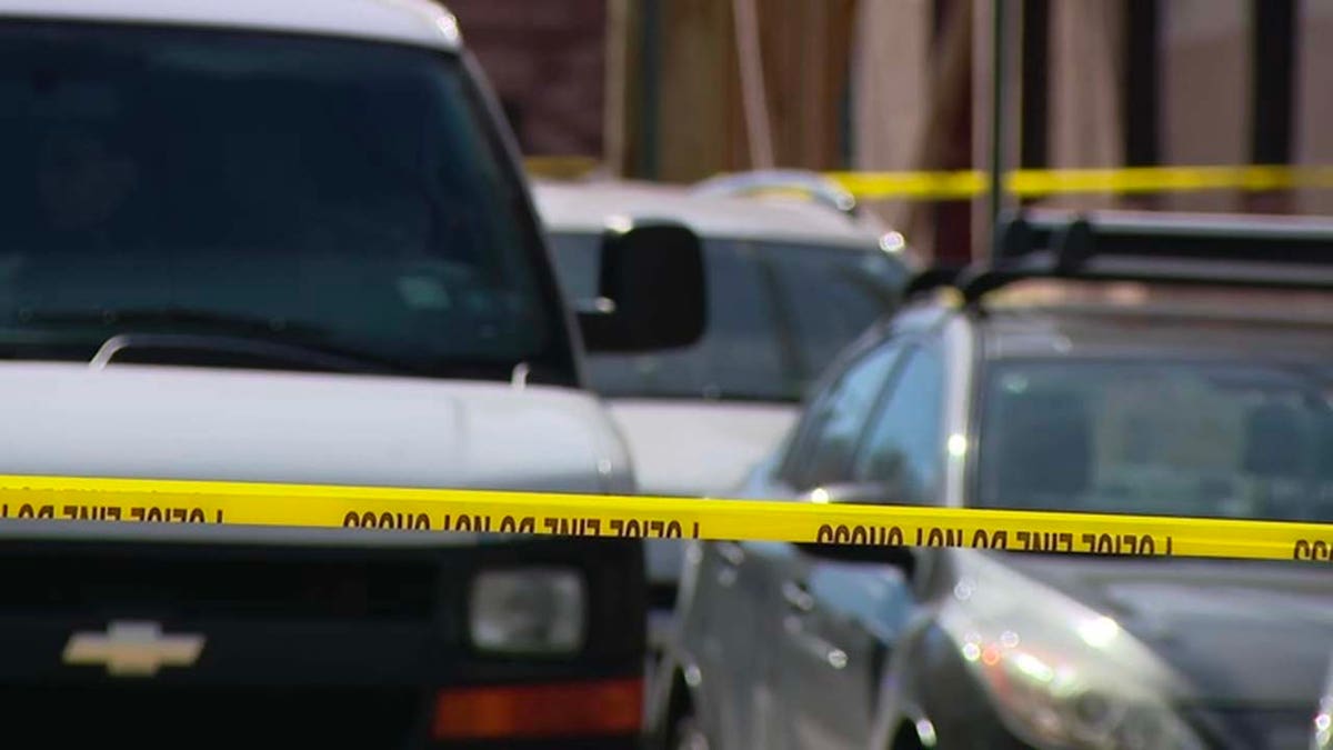 Philadelphia Police on scene where child's body was found in duffle bag