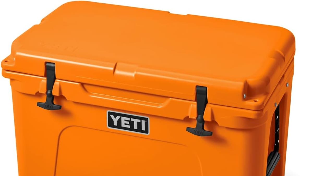 The classic Yeti cooler is cool to look at and keeps drinks cold for ages. 