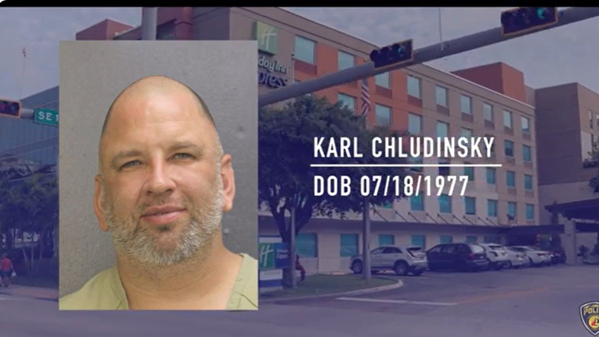 Karl Chludinsky, the gunman who opened fire on Fort Lauderdale police on March 21, was found dead. 