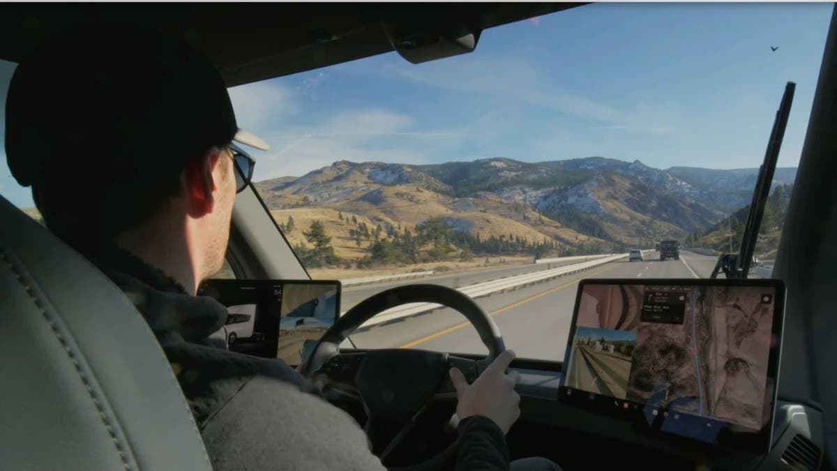 Tesla Semi driver