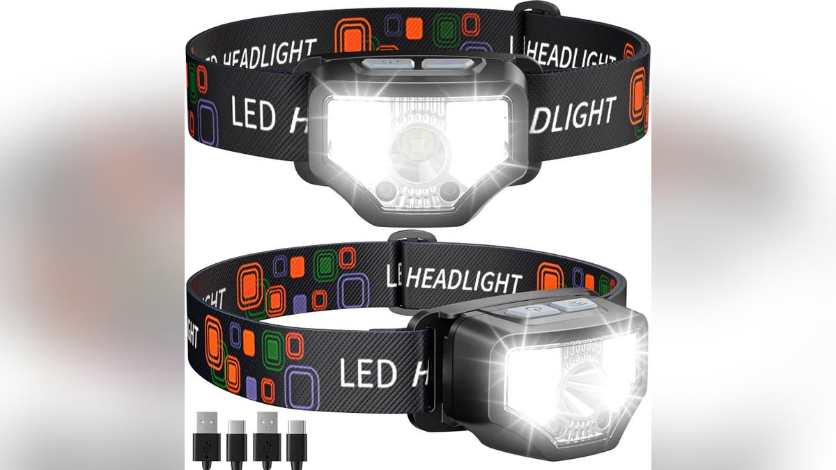 See wherever you go with the help of a rechargeable headlamp. 