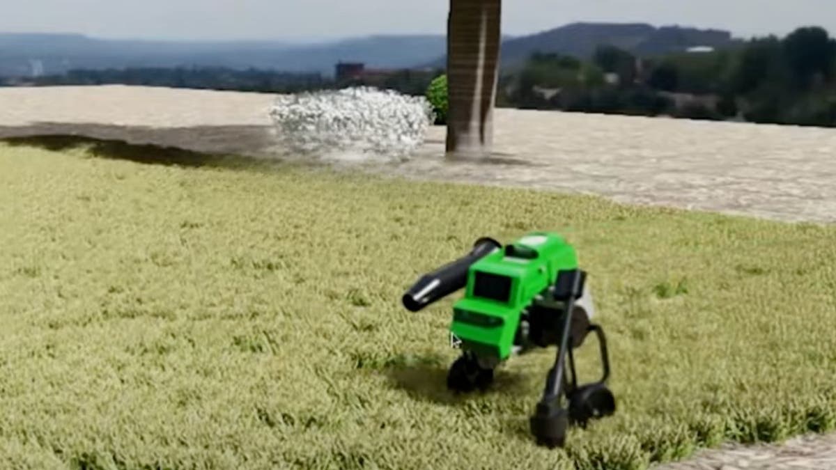 AI robot that can trim, edge, blow your lawn for you