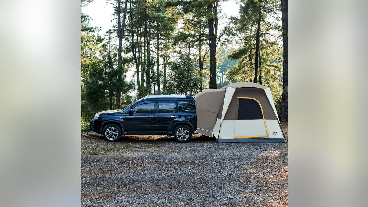 Camp straight out of your car with an SUV tent. 