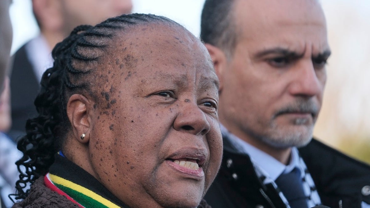 South Africa's Foreign Minister Naledi Pandor