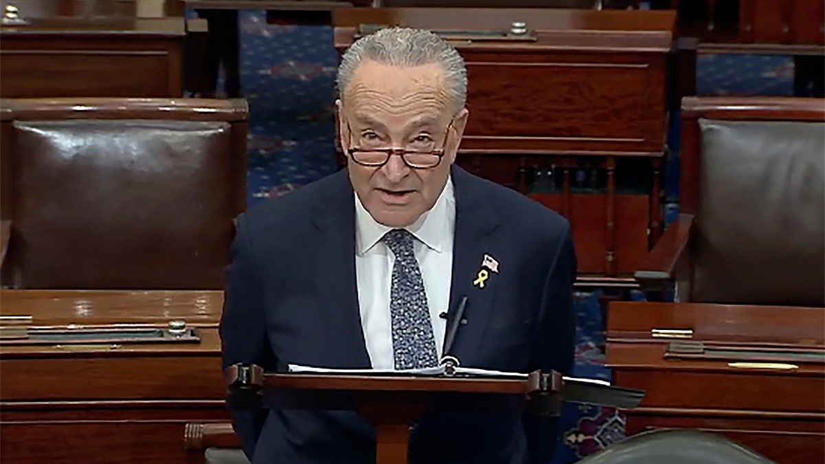 Schumer gives Senate floor speech critical of Netanyahu