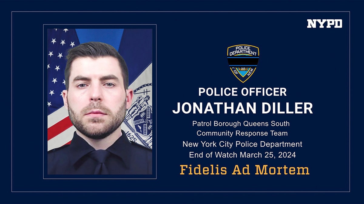 Diller NYPD memorial post
