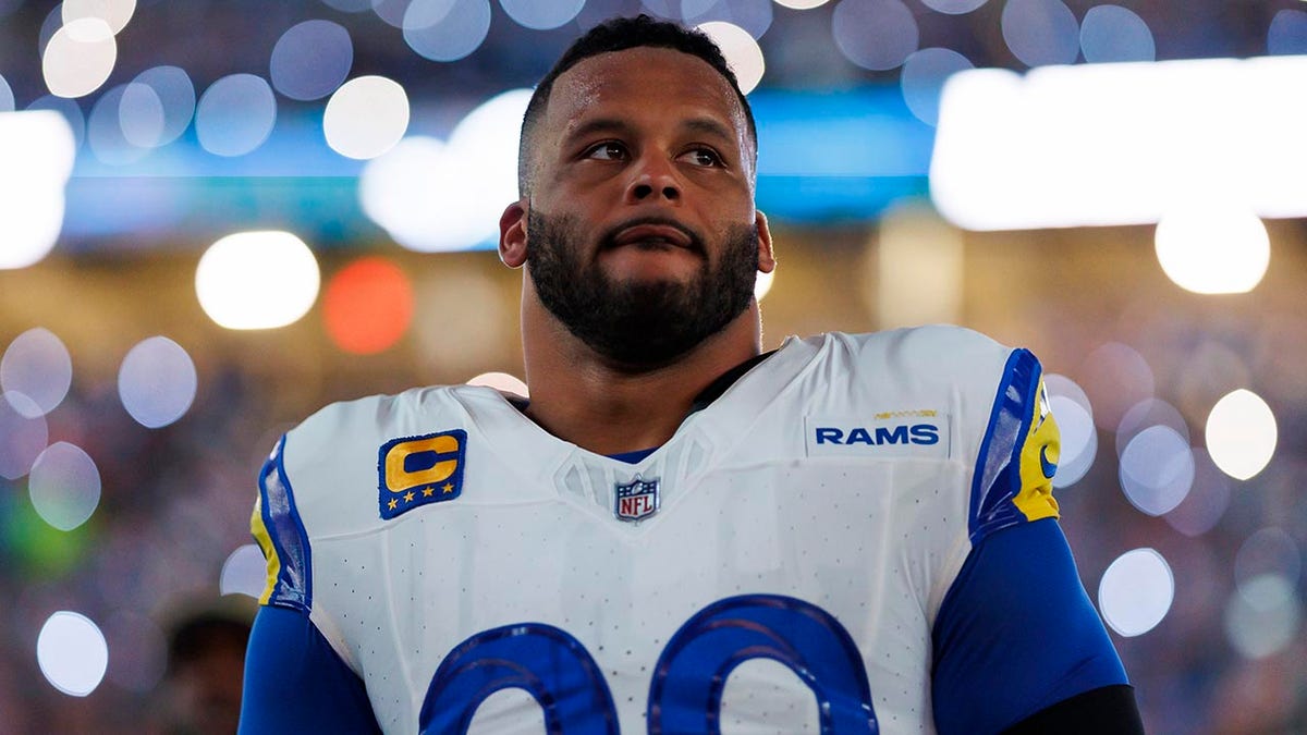 Aaron Donald of the Los Angeles Rams