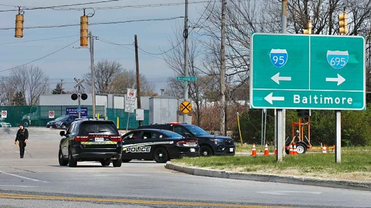 Baltimore interstate sign