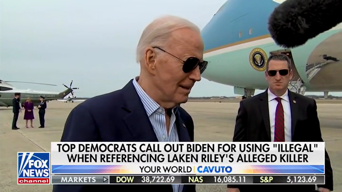 Biden questioned by reporter